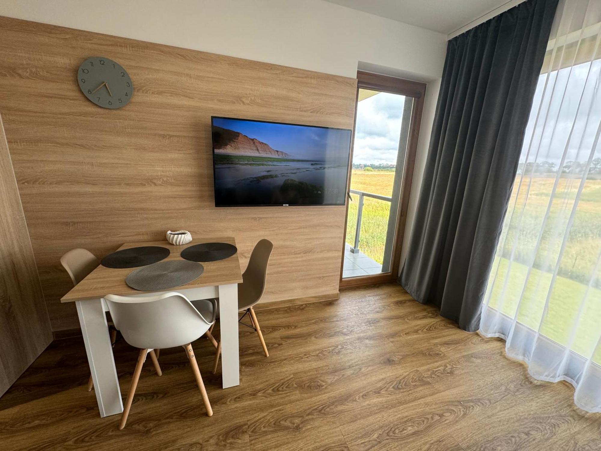 Klimatyzowany Apartament Blue , Sarbinowo Parking Basen Kültér fotó