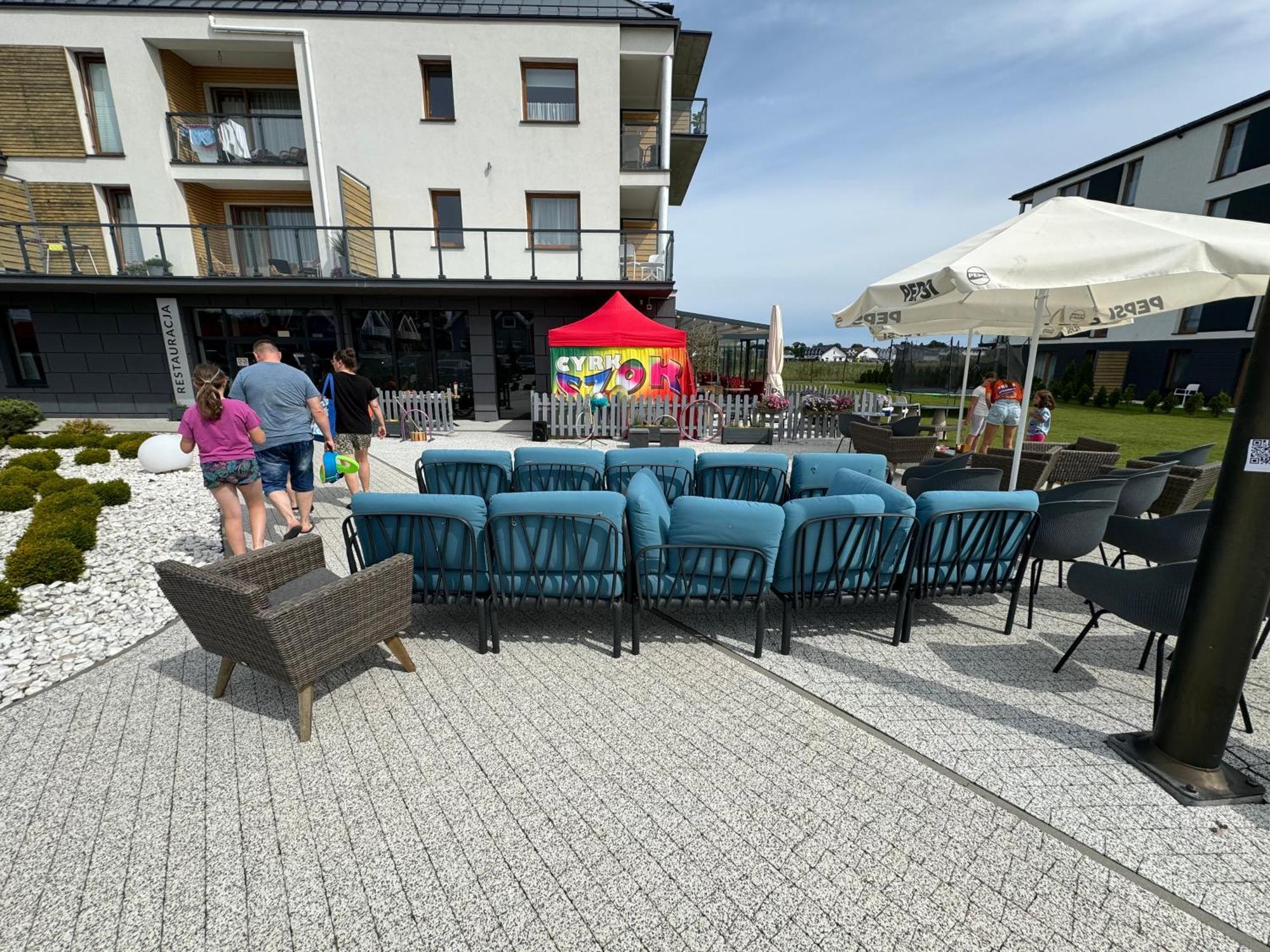 Klimatyzowany Apartament Blue , Sarbinowo Parking Basen Kültér fotó