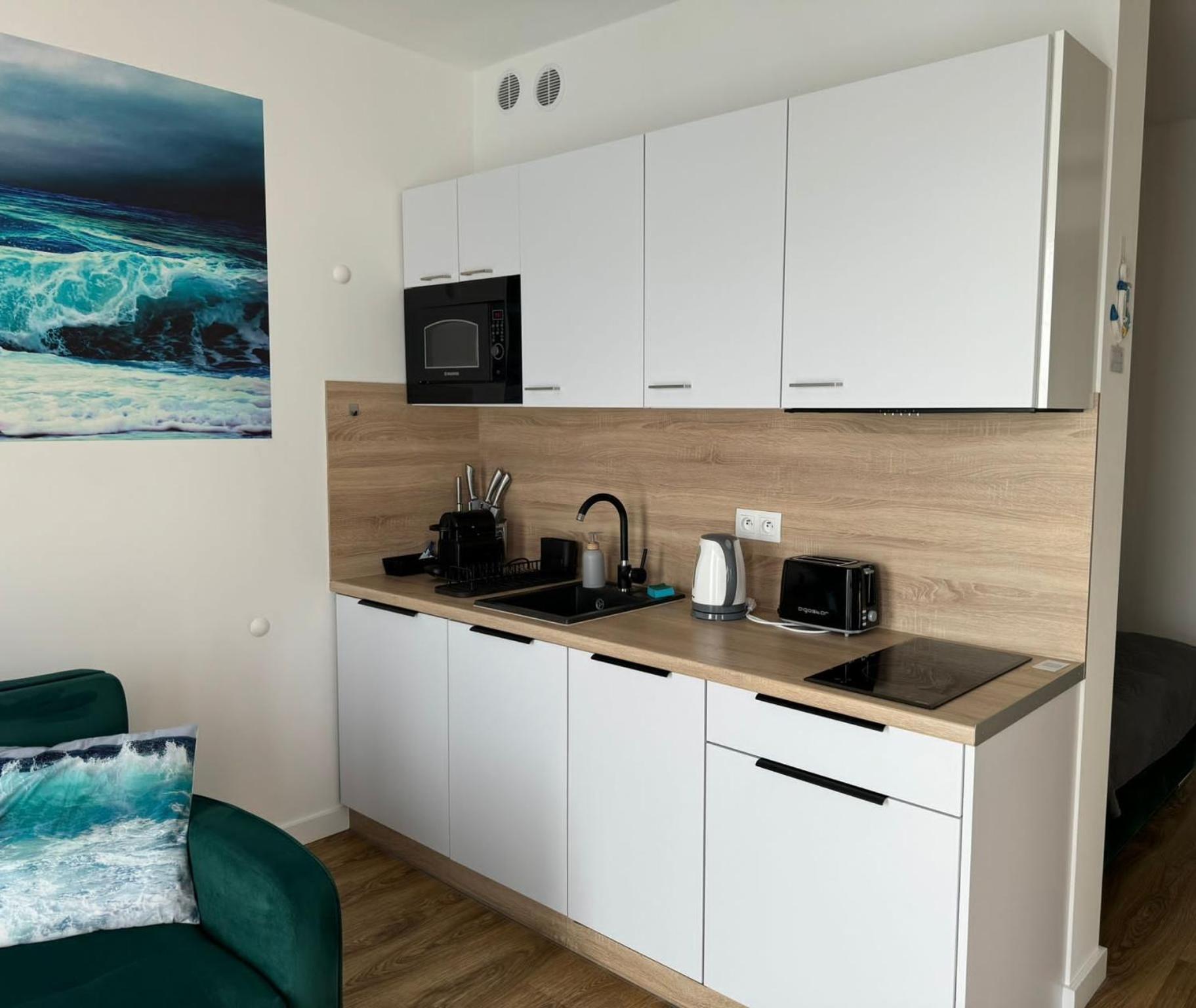 Klimatyzowany Apartament Blue , Sarbinowo Parking Basen Kültér fotó