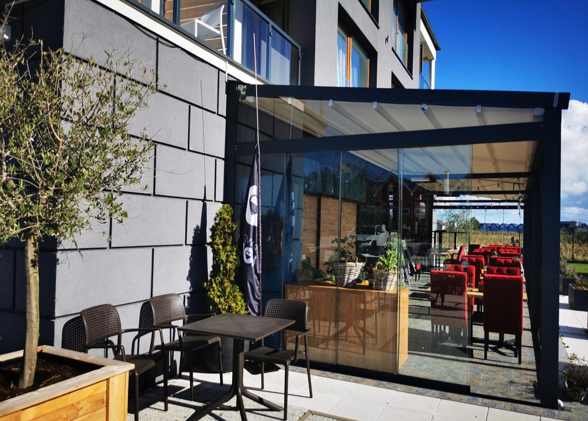 Klimatyzowany Apartament Blue , Sarbinowo Parking Basen Kültér fotó