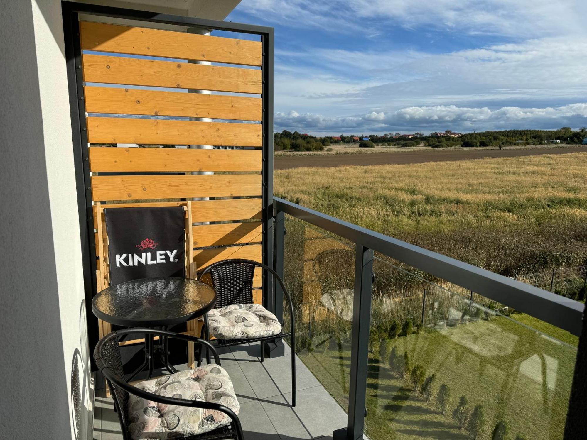 Klimatyzowany Apartament Blue , Sarbinowo Parking Basen Kültér fotó